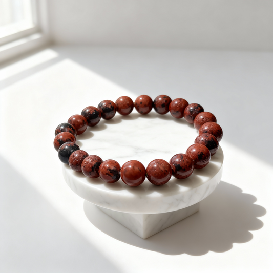 MAHOGANY OBSIDIAN BRACELET