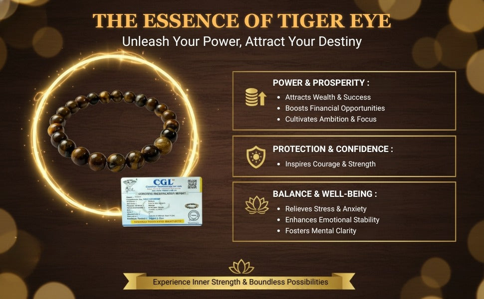 TIGER EYE BRACELET